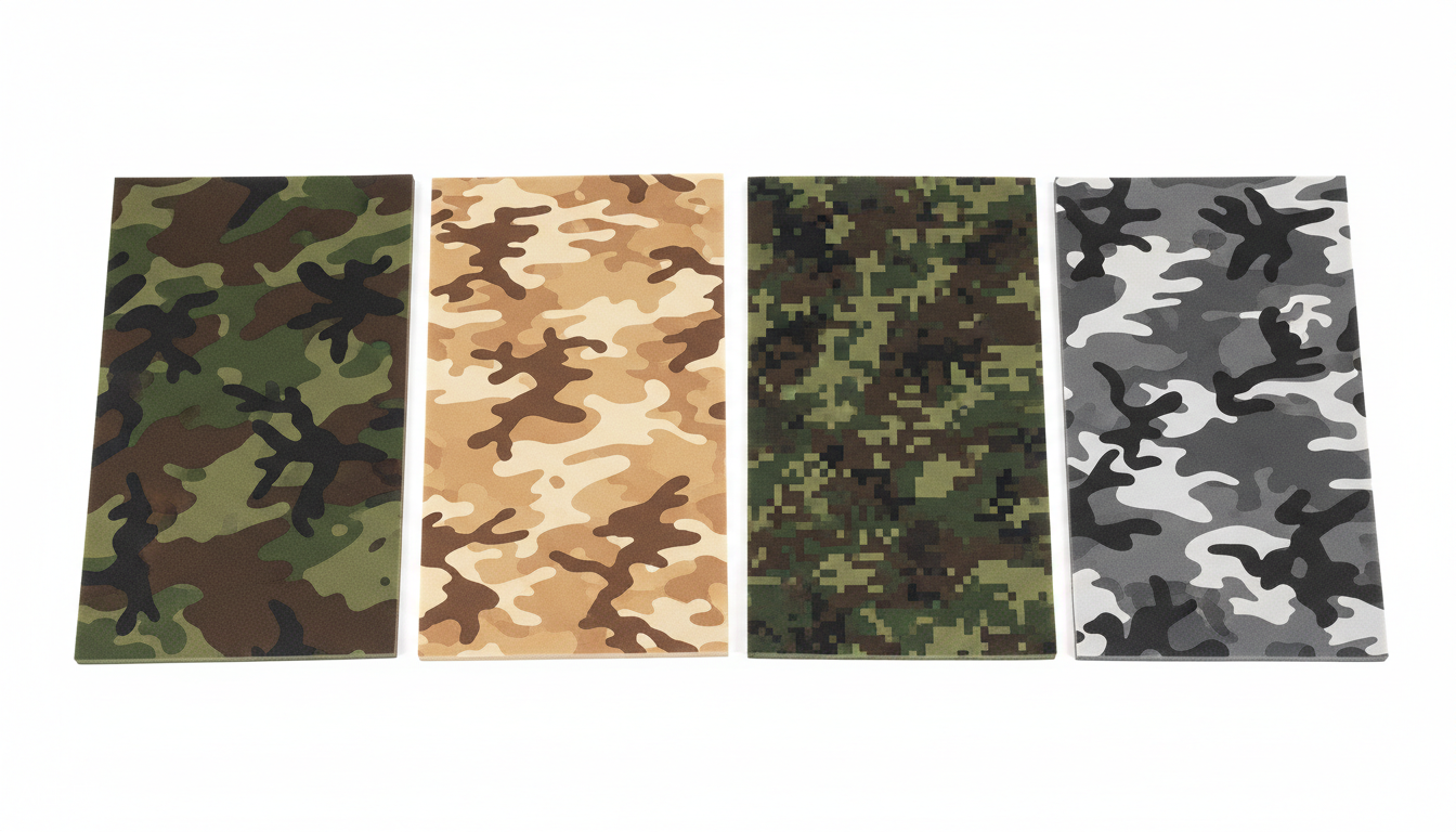 Camouflage EVA Foam | Military & Outdoor Grade
