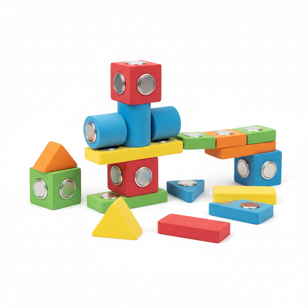 Magnetic Building Blocks